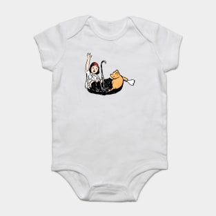 Winnie and Robin in an Umbrella Baby Bodysuit